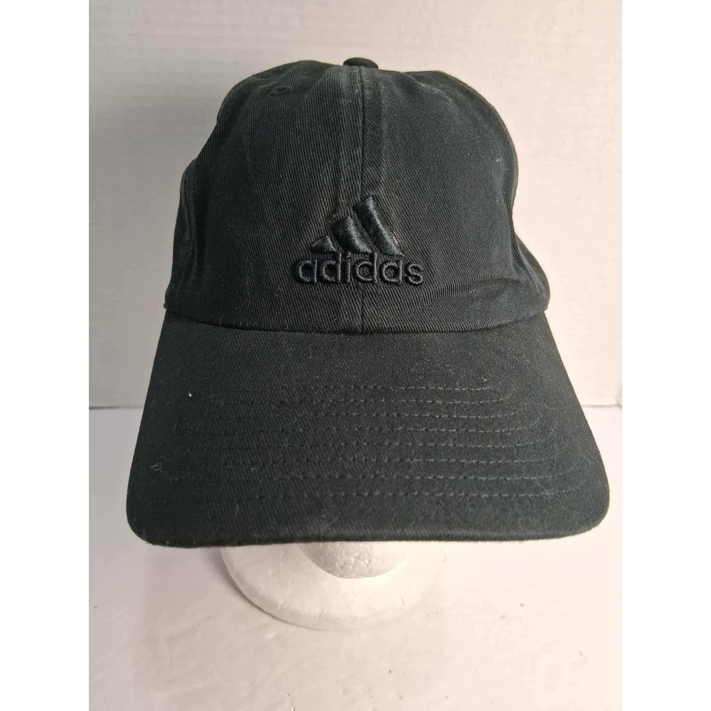 Adidas AEROREADY Black Cotton Baseball Cap Dad Hat Adjustable Strap